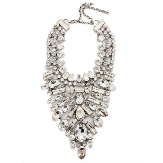Rhinestone Statement Necklace