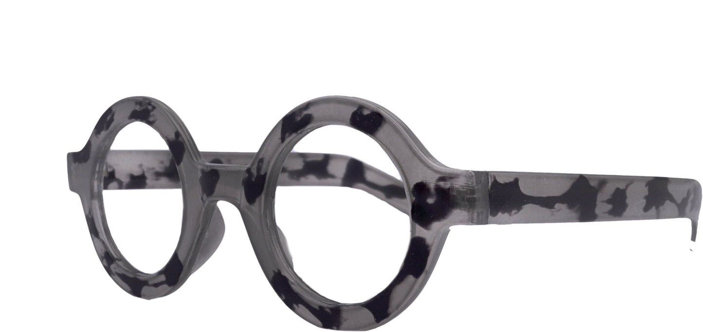Briar Round Medium size  Reading Glasses,  High End Readers, Magnifiers, Bifocals,  Sun readers, Trendy Style,  NY Fifth Avenue